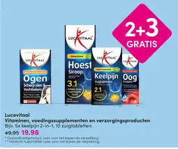 DA Lucovitaal Vitaminen, voedingssupplementen en verzorgingsproducten aanbieding