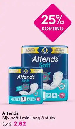 DA Attends soft 1 mini long aanbieding