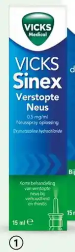 DA Vicks sinex aloe neusspray aanbieding