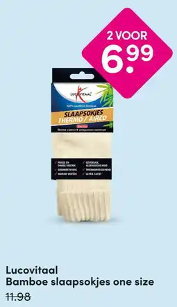 DA Lucovitaal Bamboe slaapsokjes one size aanbieding