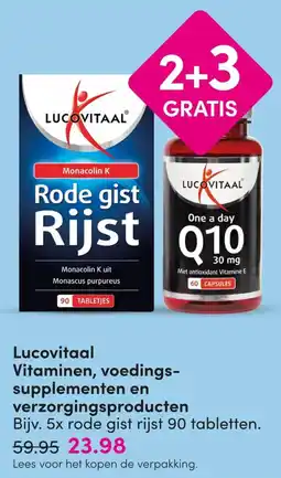 DA Lucovitaal rode gist rijst aanbieding