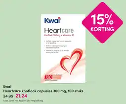 DA Kwai Heartcare knoflook capsules 300 mg aanbieding