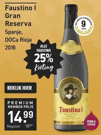 Faustino I Gran Reserva