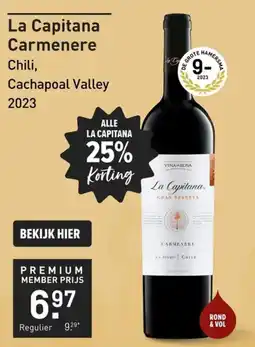 Gall & Gall La Capitana Carmenere aanbieding