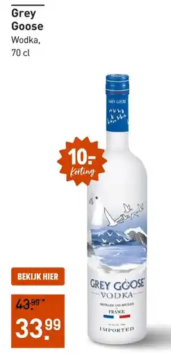 Gall & Gall Grey Goose Wodka aanbieding