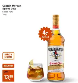 Gall & Gall Captain Morgan Spiced Gold aanbieding