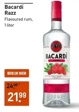Gall & Gall Bacardí Razz aanbieding