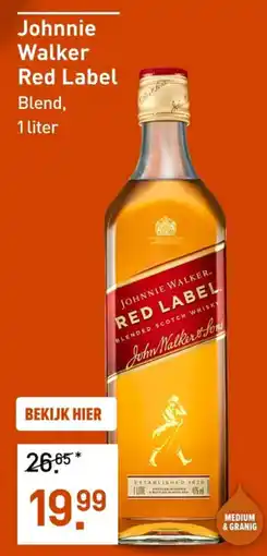 Gall & Gall Johnnie Walker Red Label aanbieding