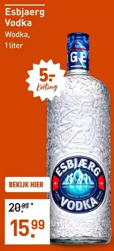 Gall & Gall Esbjaerg Vodka aanbieding