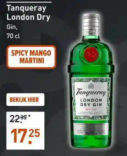 Gall & Gall Tanqueray London Dry Gin aanbieding