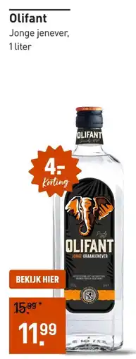 Gall & Gall Olifant jonge jenever aanbieding