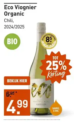 Gall & Gall Emiliana Eco Viognier Organic aanbieding