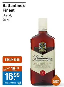 Gall & Gall Ballantine's Finest aanbieding