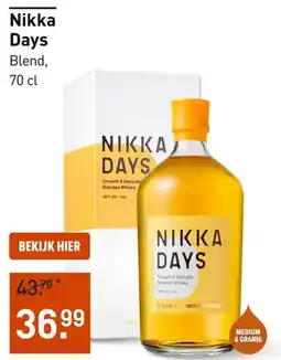 Gall & Gall Nikka Days aanbieding