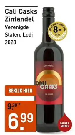 Gall & Gall Cali Casks Zinfandel aanbieding