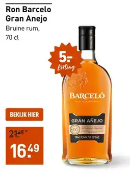 Gall & Gall Ron Barcelo Gran Anejo aanbieding