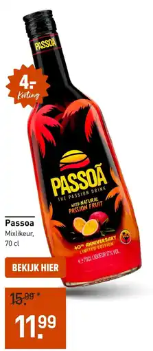 Gall & Gall Passoa Mixlikeur aanbieding