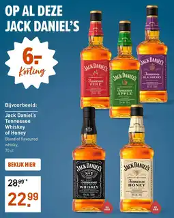 Gall & Gall Jack Daniel's Tennessee Honey aanbieding