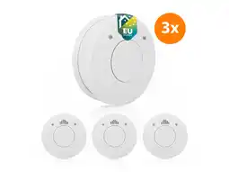Lidl SMARTWARES Rookmelder RM520, set van 3 aanbieding