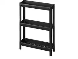 Lidl LIVARNO Kunststof stellingkast, 54 x 18 x 71 cm aanbieding