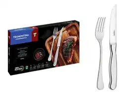 Lidl TRAMONTINA RVS steak bestekset Zurique, 12-delig aanbieding