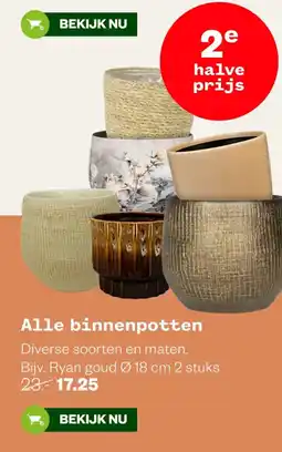 Welkoop Alle binnenpotten aanbieding