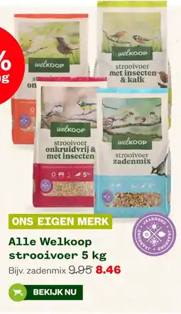 Welkoop Alle Welkoop strooivoer aanbieding