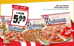 Jumbo Alle Dr.oetker ristorante pizza aanbieding