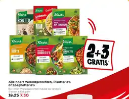 Jumbo Alle Knorr Wereldgerechten, Risotteria's of Spaghetteria's aanbieding