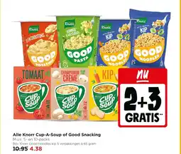 Jumbo Alle Knorr Cup-A-Soup of Good Snacking aanbieding
