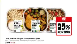 Jumbo Alle Jumbo airfryer & oven maaltijden aanbieding