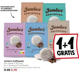 Jumbo Jumbo's koffiepads aanbieding