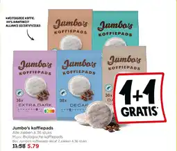 Jumbo Jumbo's koffiepads aanbieding