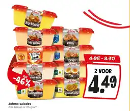 Jumbo Johma salades aanbieding