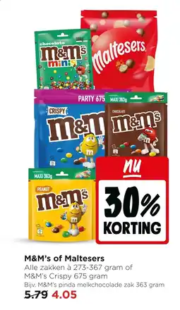 Jumbo M&M's of Maltesers aanbieding