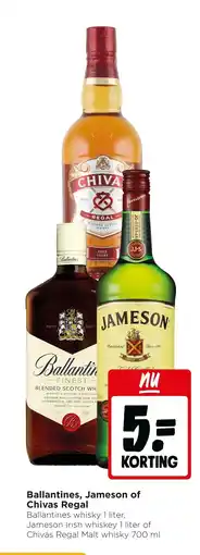 Jumbo Ballantines Jameson of Chivas Regal aanbieding