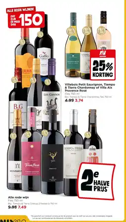 Jumbo Alle rode wijn aanbieding