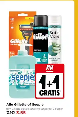 Jumbo Alle Gillette of Seepje aanbieding