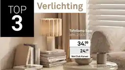 Karwei Tafellamp Saar aanbieding