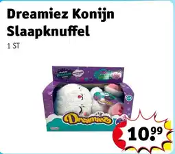 Kruidvat Dreamiez Konijn Slaapknuffel aanbieding