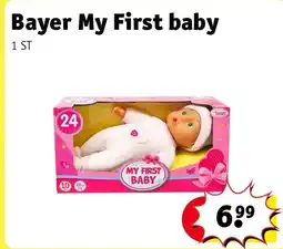 Kruidvat Bayer My First baby aanbieding