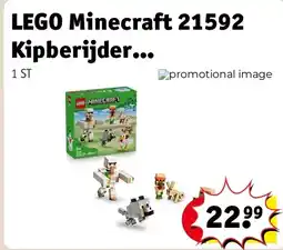Kruidvat LEGO Minecraft 21592 Kipberijder Woestijnaanval aanbieding