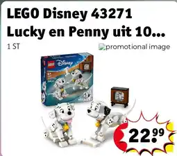 Kruidvat LEGO Disney 43271 Lucky en Penny uit 101 Dalmatiërs aanbieding