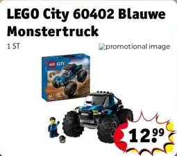 Kruidvat LEGO City 60402 Blauwe Monstertruck aanbieding