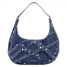 Wehkamp Desigual denim schoudertas blauw aanbieding