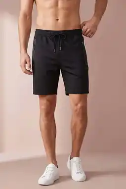 Wehkamp Sjeng Sports Pasquale sportshort - zwart aanbieding
