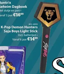 Marskramer K-Pop Demon Hunters Saja Boys Light Stick aanbieding