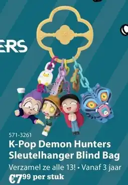 Marskramer K-Pop Demon Hunters Sleutelhanger Blind Bag aanbieding