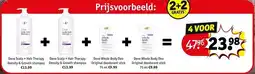 Kruidvat Dove Scalp + Hair Therapy Density & Growth shampoo aanbieding
