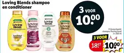 Kruidvat Loving Blends shampoo en conditioner aanbieding